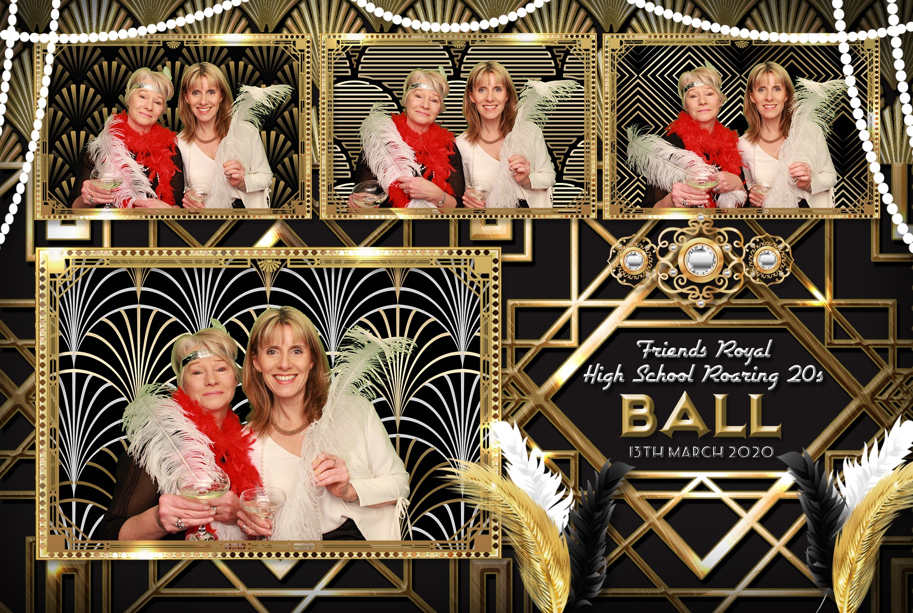 Friends Royal High School Roaring 20s Ball | View more photos from the event at gallery.myphotoboothexperience.co.uk/u/MyPhotoBoothExperienceLtd/Friends-Royal-High-School-Roaring-20s-Ball